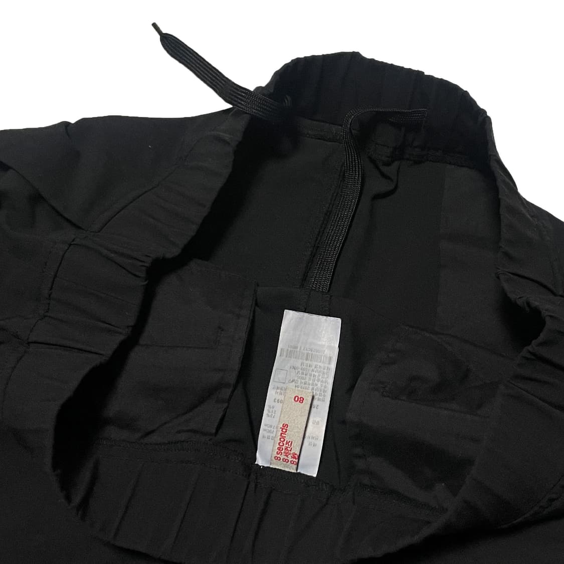 에잇세컨즈 블랙 카고 반바지 상품이미지4