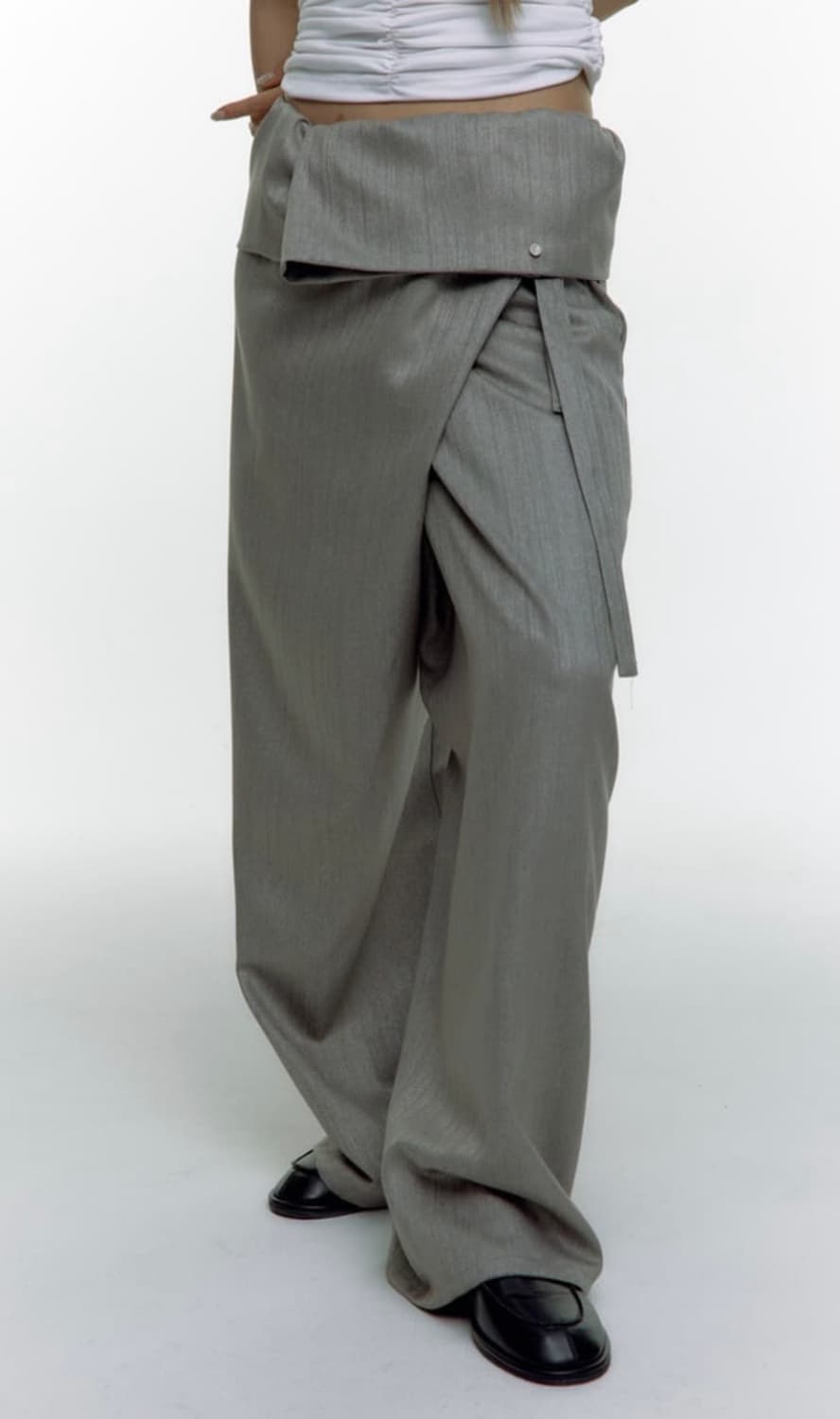 카시코 피셔맨 트라우져 팬츠 그레이 상품이미지1