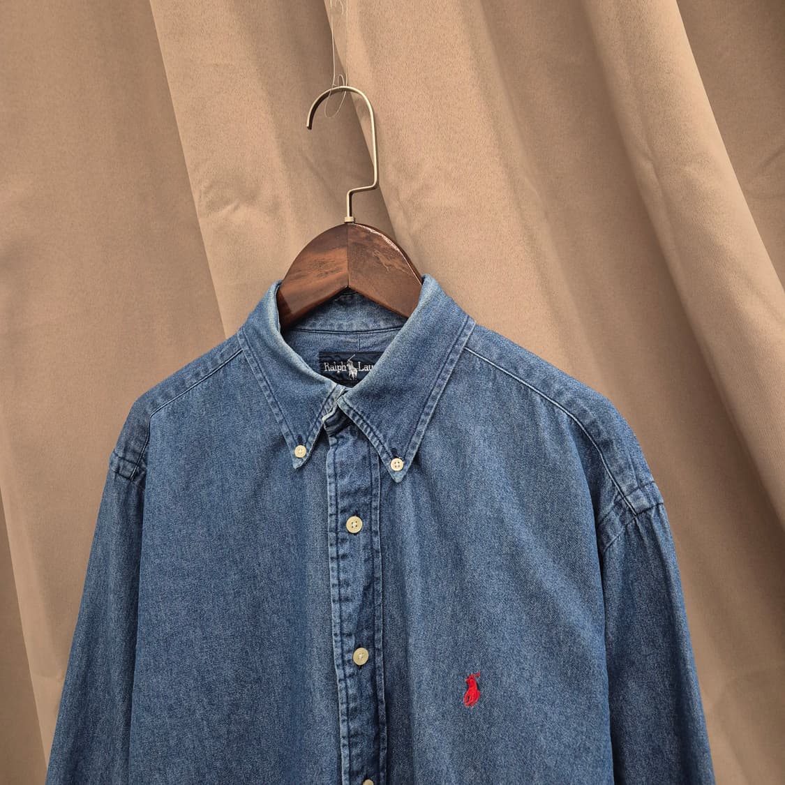 폴로 랄프로렌 데님 셔츠 S 상품이미지2