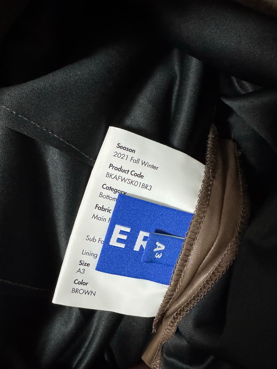 ADER ERROR 치마 상품이미지3