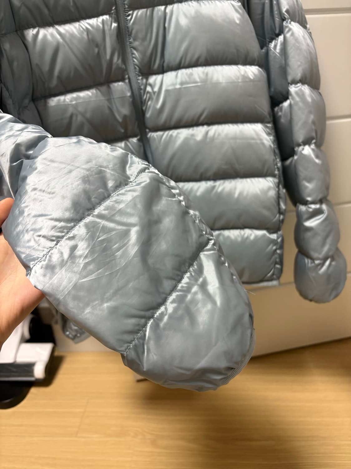 aape 에이프 경량패딩 M 사이즈 상품이미지3