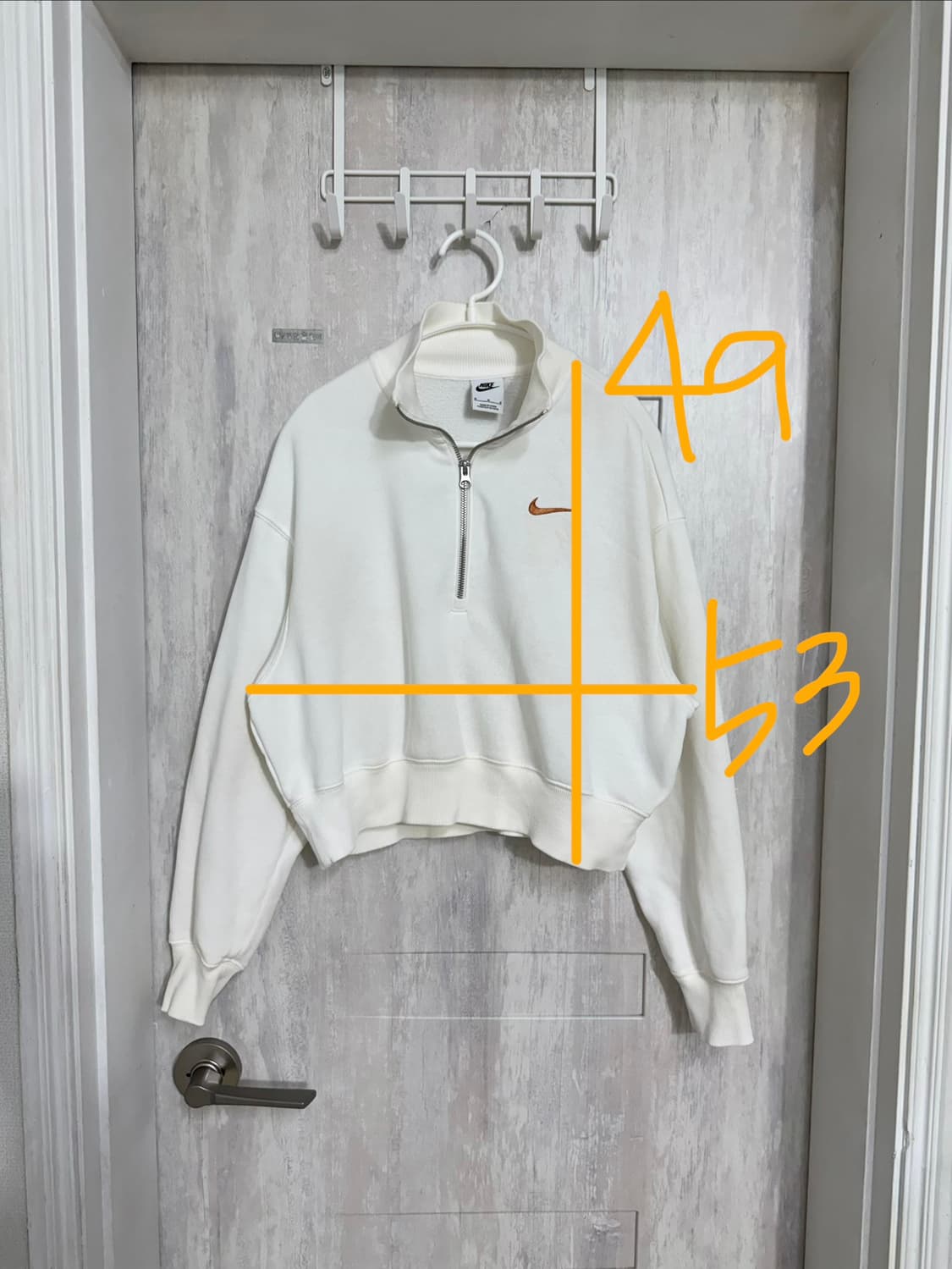 여성 M / 나이키 아노락 집업 맨투맨 상품이미지2