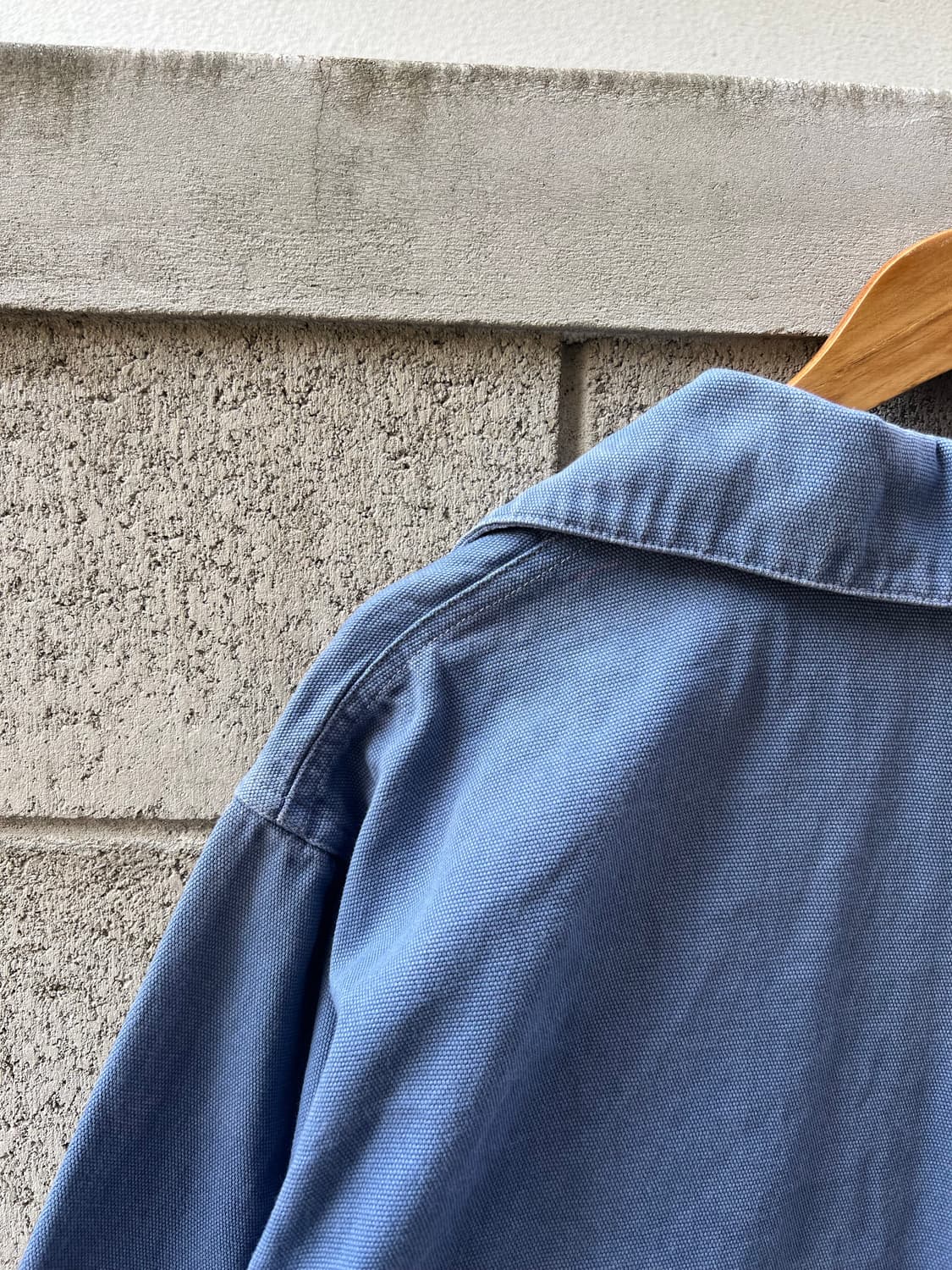 OLD VINTAGE LIGHT BLUE FRENCH 프렌치피셔맨스목자켓 상품이미지9