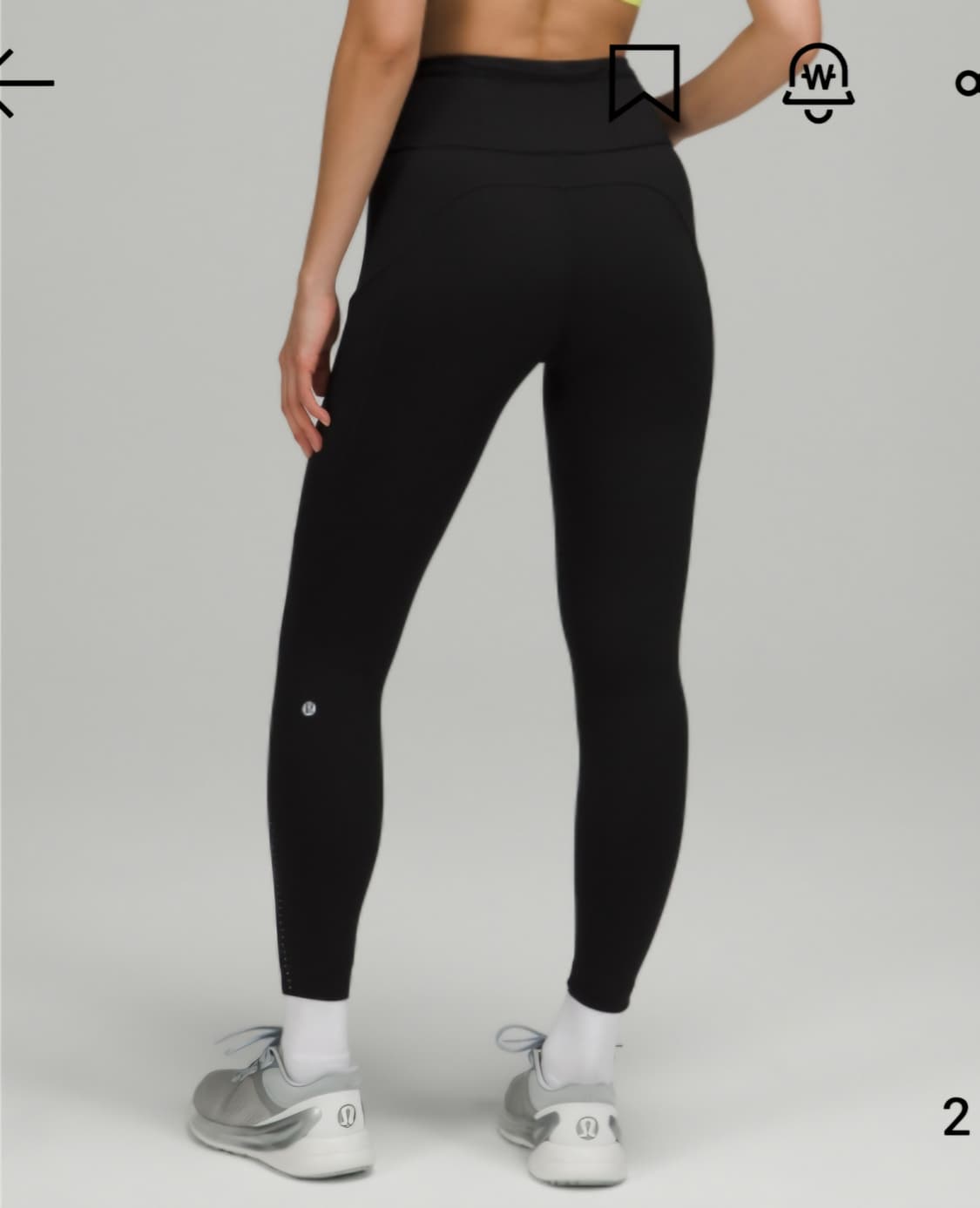 (정품/새상품) 룰루레몬 패스트 앤 프리 리플렉티브 하이라이즈 타이츠19 상품이미지2