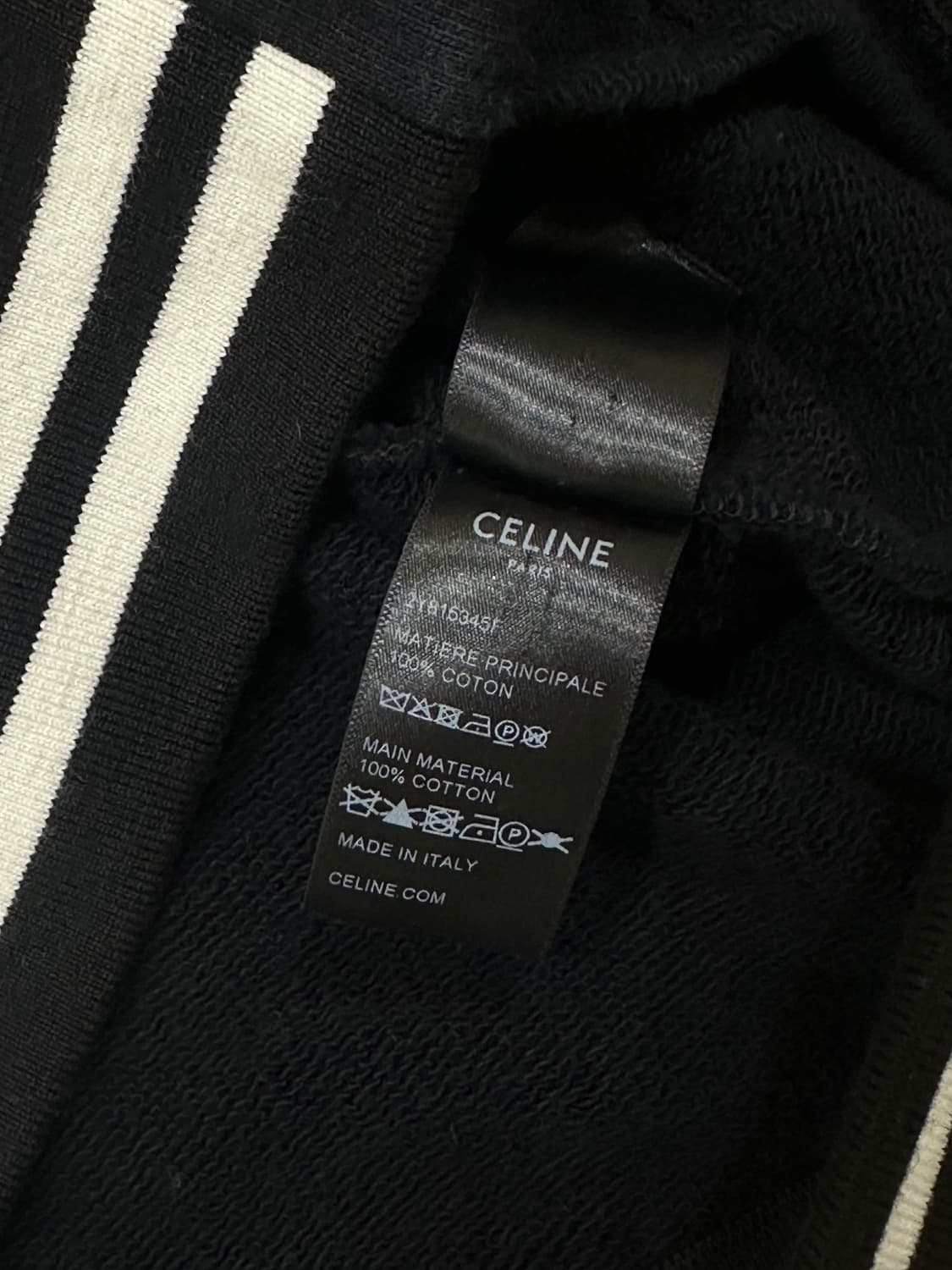 셀린느 로고 테디 봄버 블루종 자켓 상품이미지8