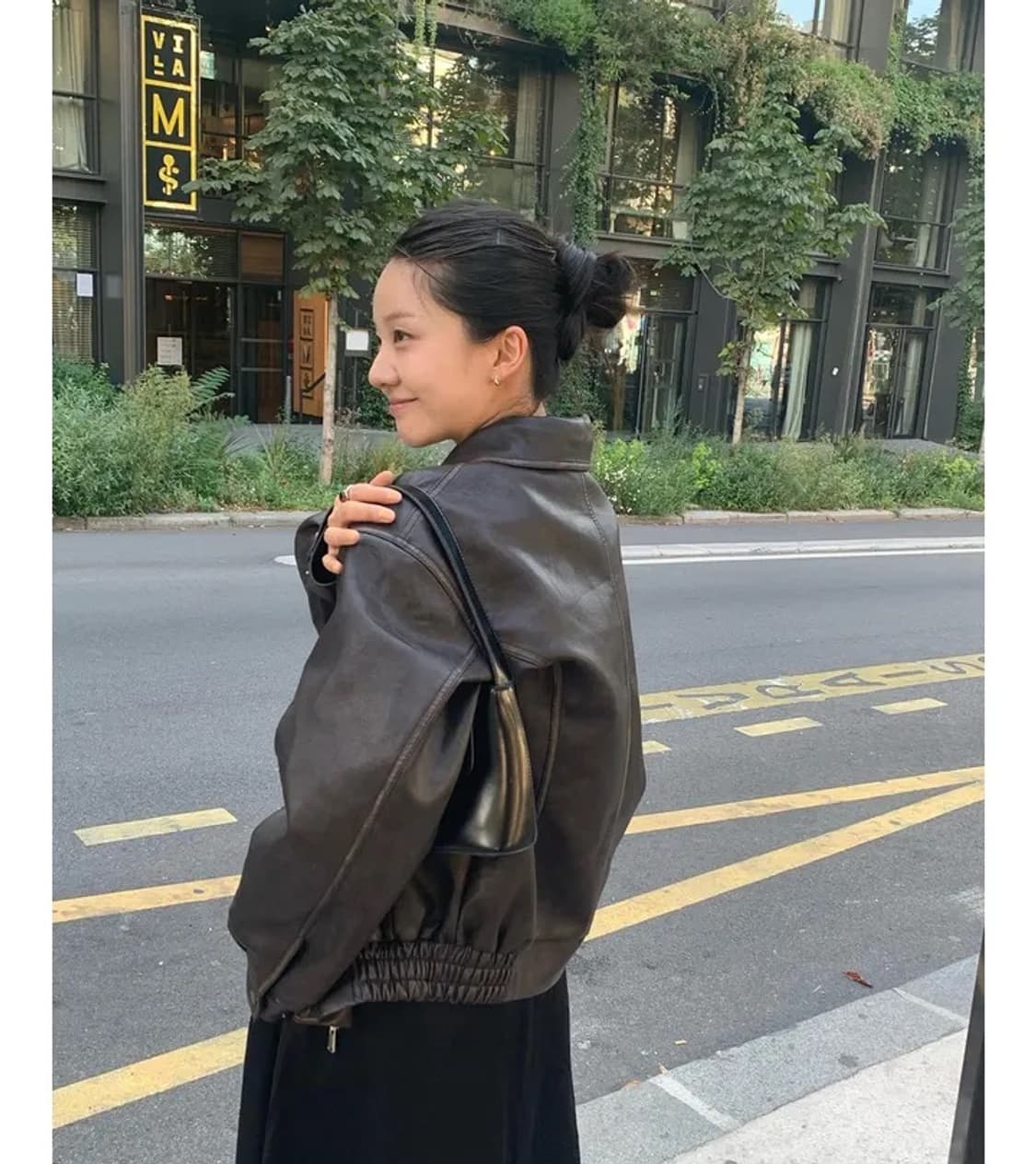 유이니 레더자켓 상품이미지3