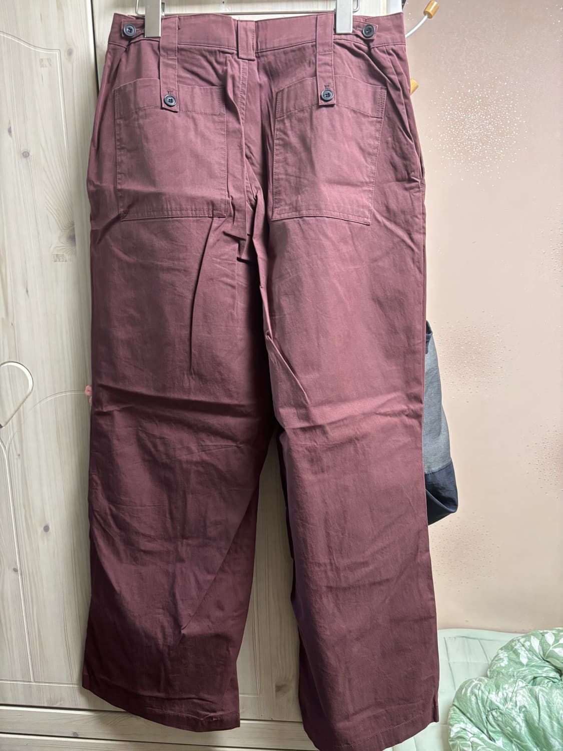 해칭룸 VTG 스노우 팬츠 버건디 상품이미지2