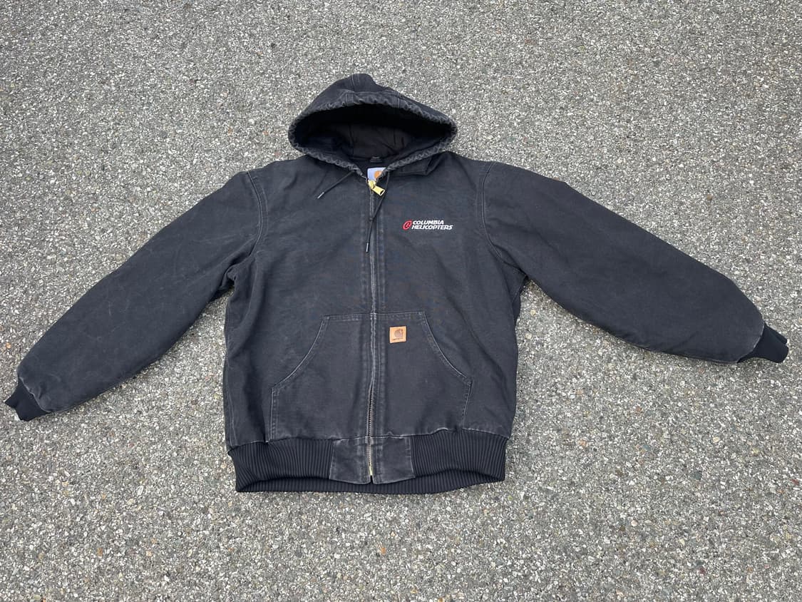 칼하트 액티브 자켓 j130 blk m 상품이미지1