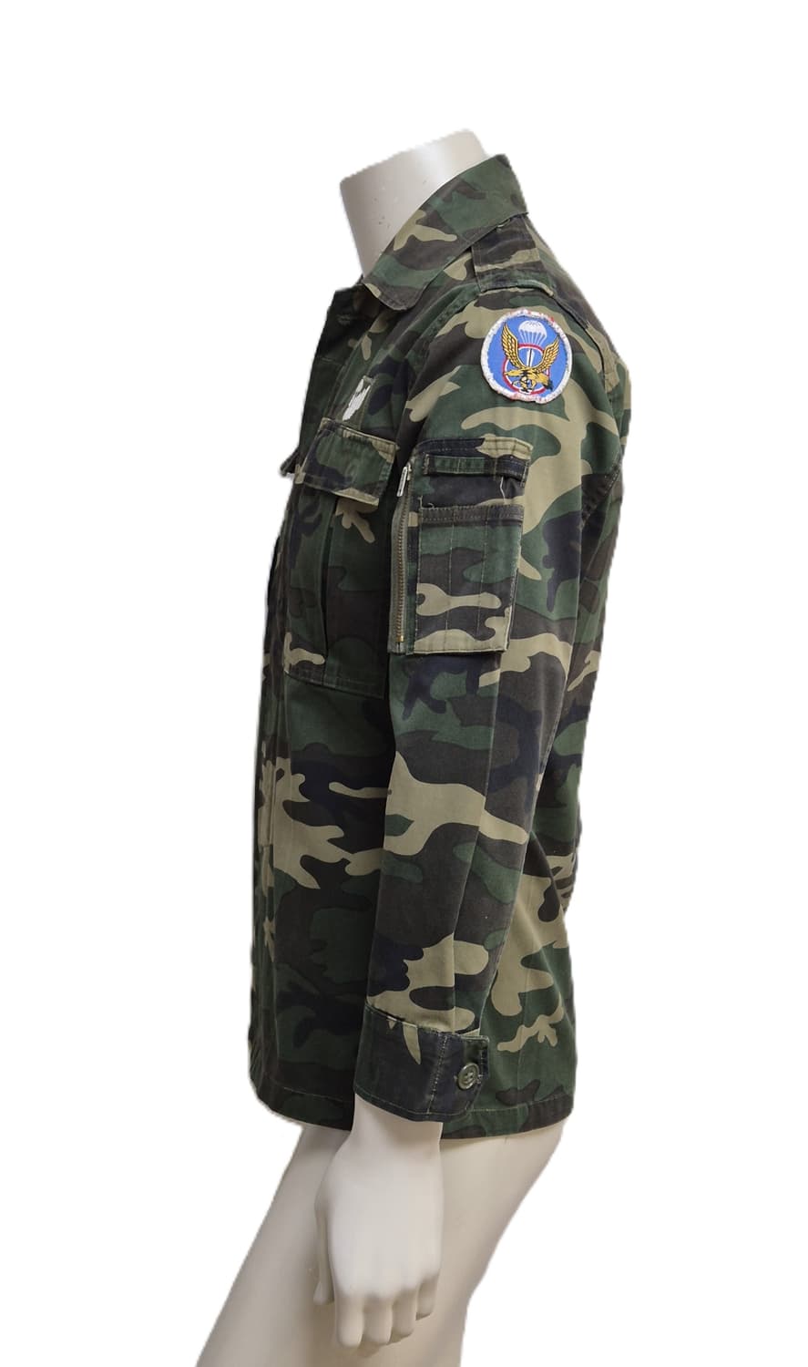 육군 구형 13공수특전여단 중기형 독사복 전투복 상의 자켓 (S) 상품이미지2