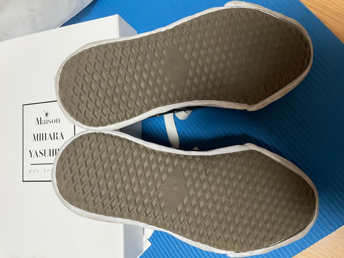 메종 미하라 야스히로 행크 로우스니커즈 블랙 상품이미지7