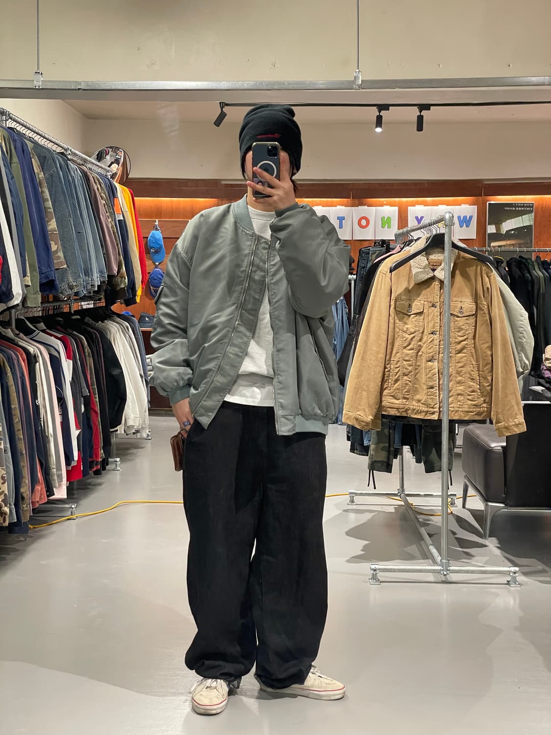 빈티지 MA-1 항공점퍼 상품이미지2