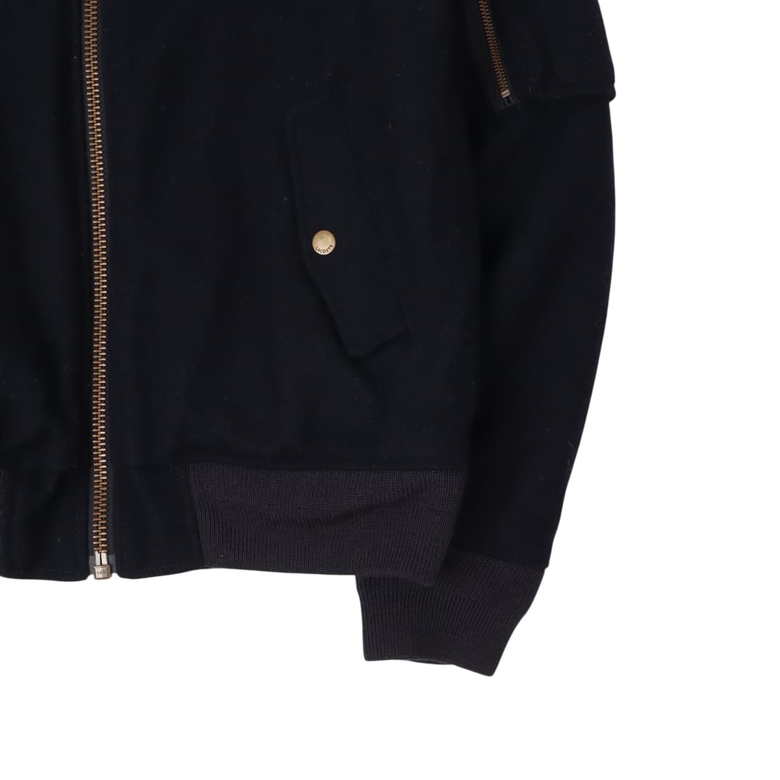 라코스테 네이비 울 블루종 자켓 상품이미지3