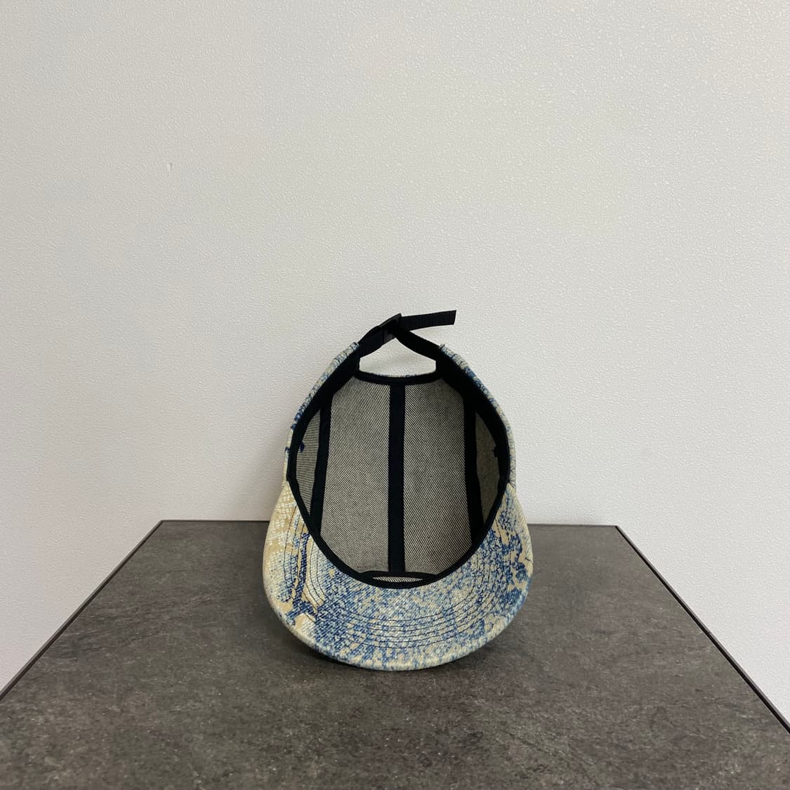 슈프림 워시드 스네이크 데님 박스로고 캠프캡 모자 상품이미지5