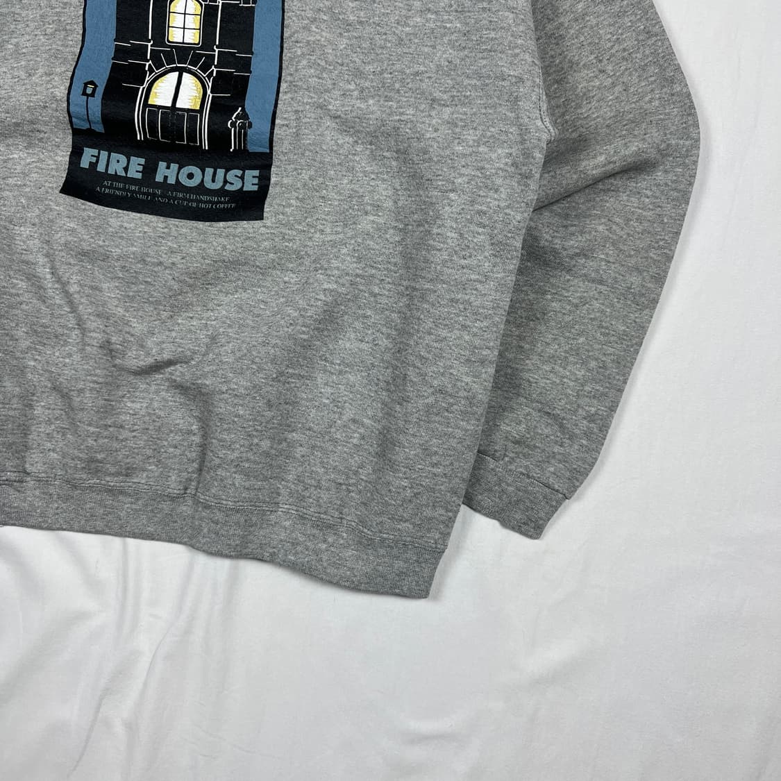 90‘s 고스트버스터즈 파이어하우스 프린트 스웻셔츠 맨투맨 상품이미지3