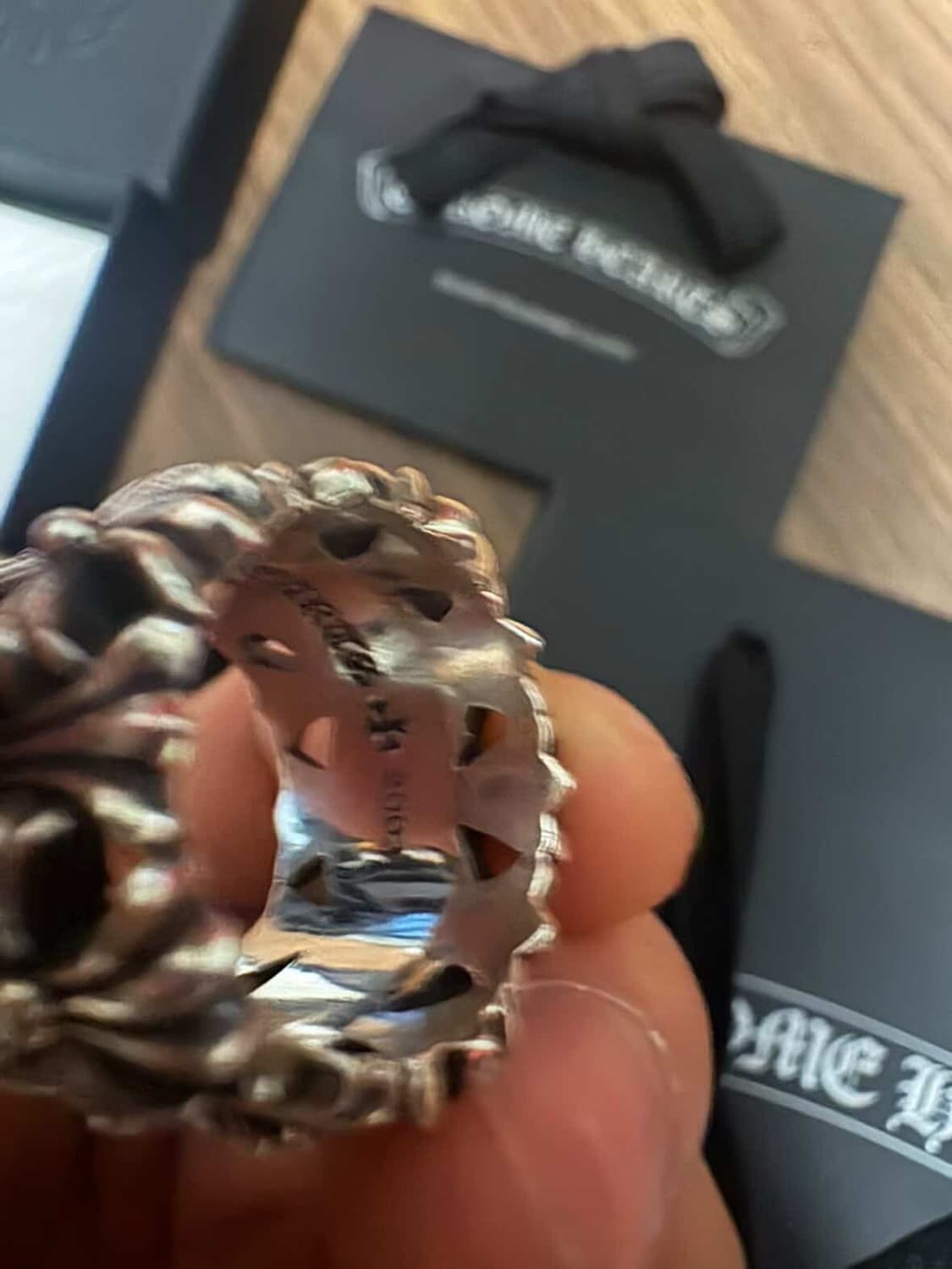 크롬하츠 세메터리링 19호 풀박스 상품이미지3