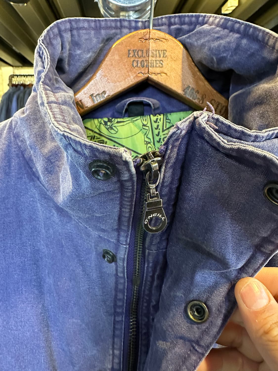 오닐 캘리포니아 페이드 로고 자수 파카 상품이미지6