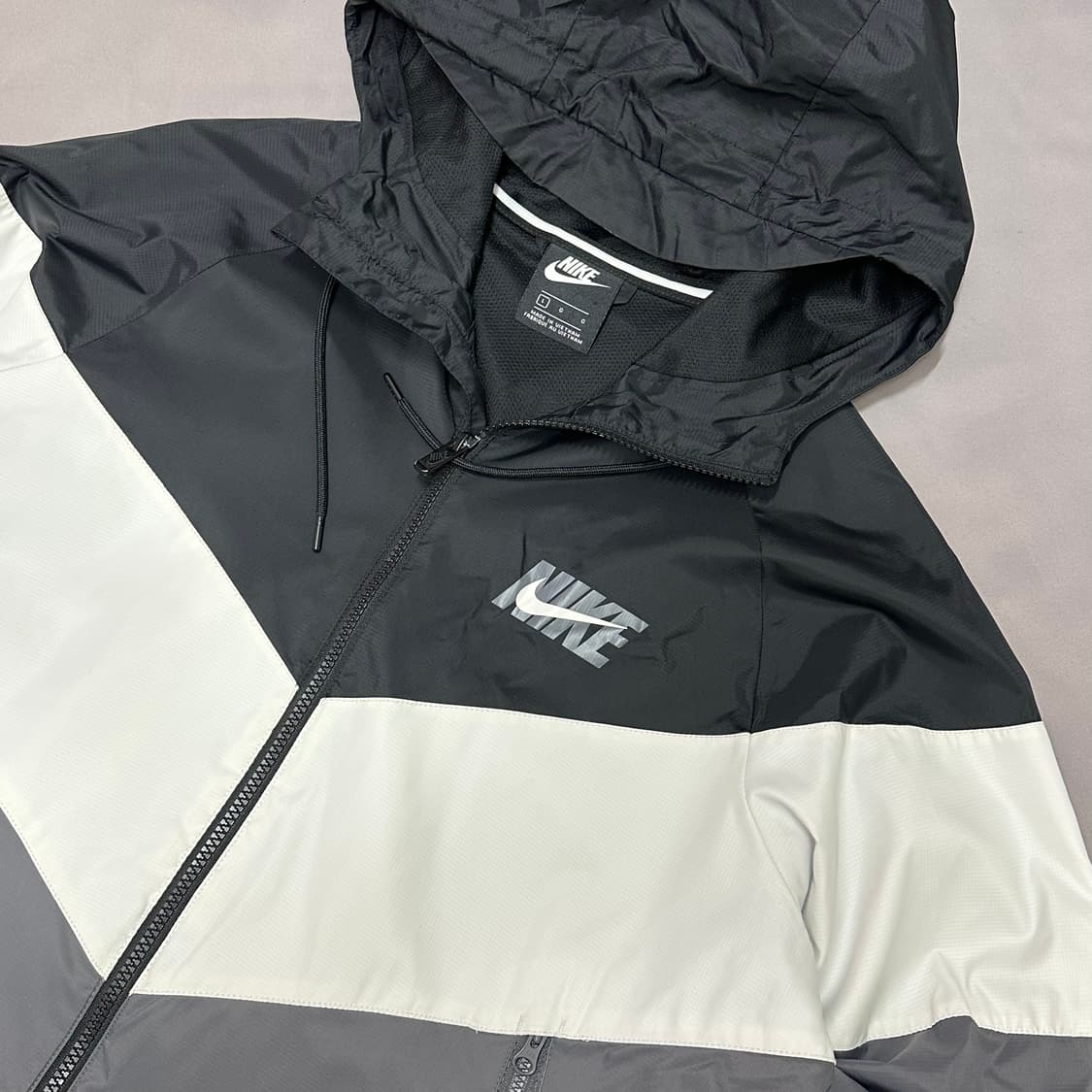 나이키 빅스우시 배색 빈티지 바람막이 L 상품이미지4