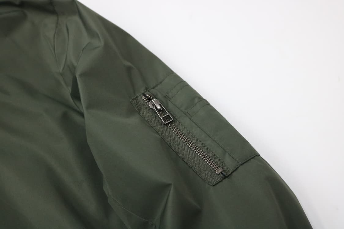 Nano Base 나노베이스 리버시블 체크 항공점퍼 MA-1 (L) 상품이미지3