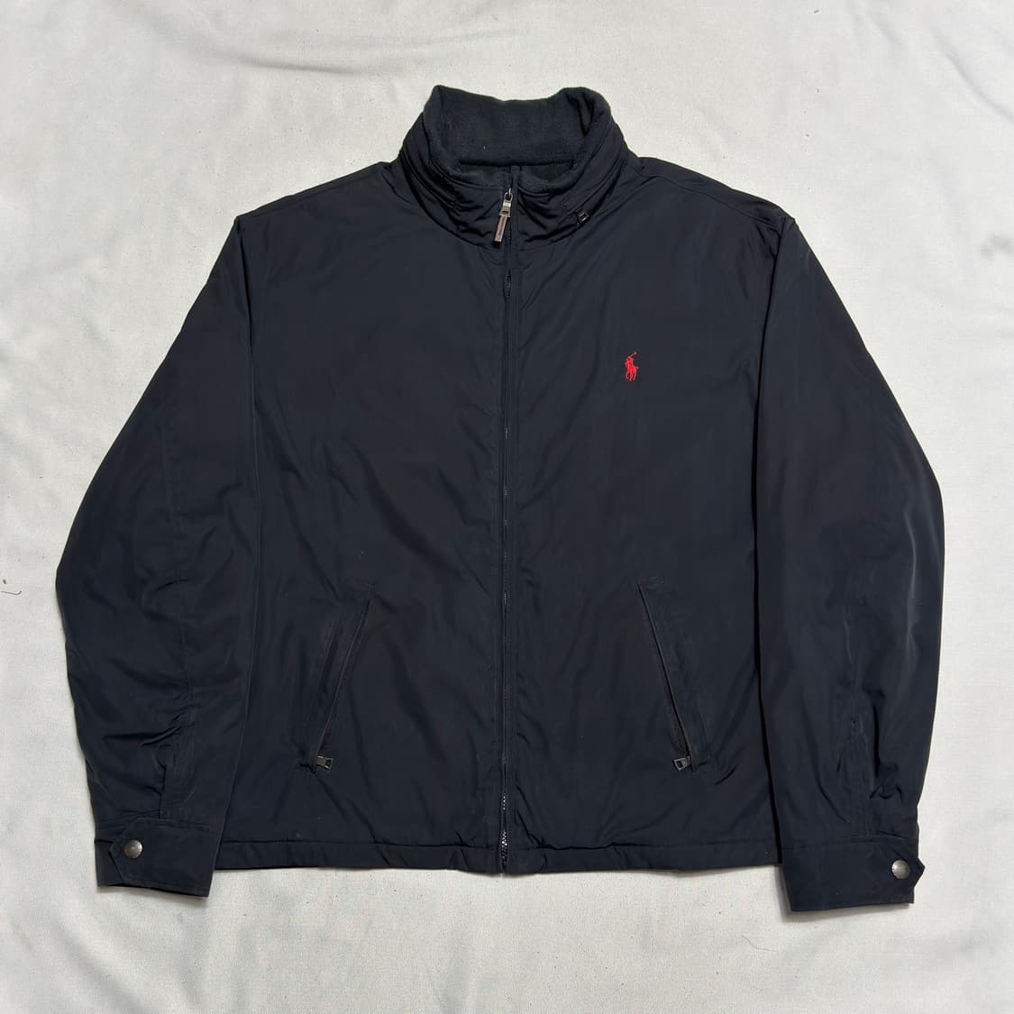 XXL 폴로랄프로렌 블랙 폴리쉘 자켓  상품이미지2