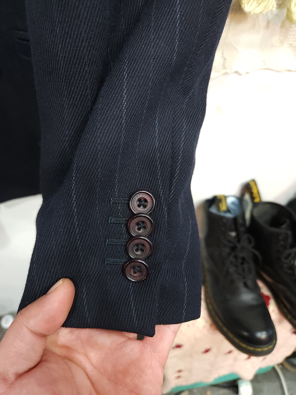 지아니 베르사체 울 더블 블레이저

 상품이미지4