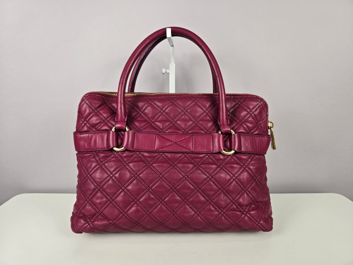 마크제이콥스 브루나 퀼팅 레더 램스킨 토트백 가방 정품 Bruna bag 상품이미지5