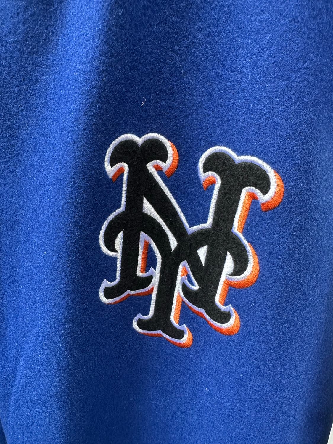 빈티지 00s 마제스틱 뉴욕 메츠 바시티 자켓 상품이미지2