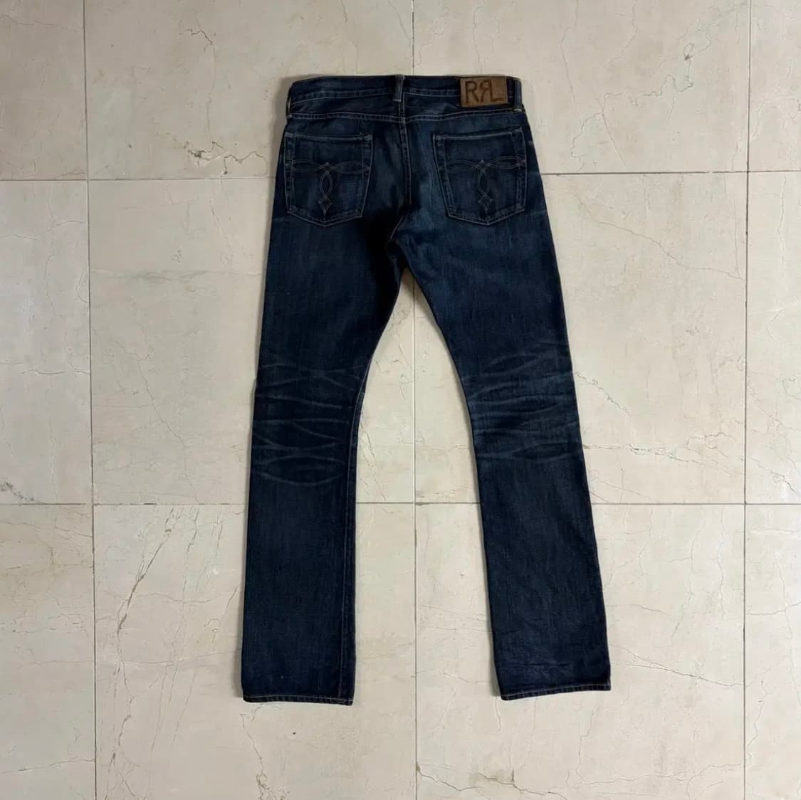 Rrl 슬림 부츠컷 셀비지 데님 상품이미지2