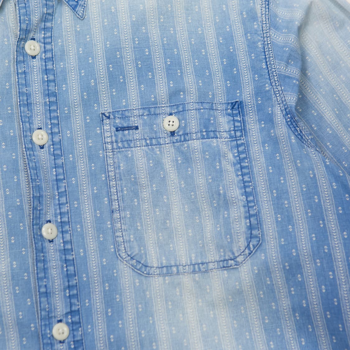 폴로 랄프로렌 인디고 스트라이프 샴브레이 워크셔츠 상품이미지2