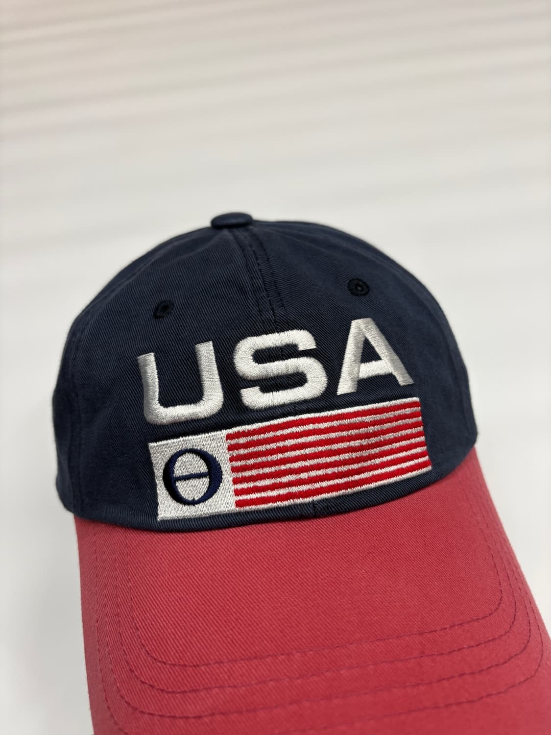 USA 성조기 패치 빈티지 워싱 캡 모자 상품이미지2