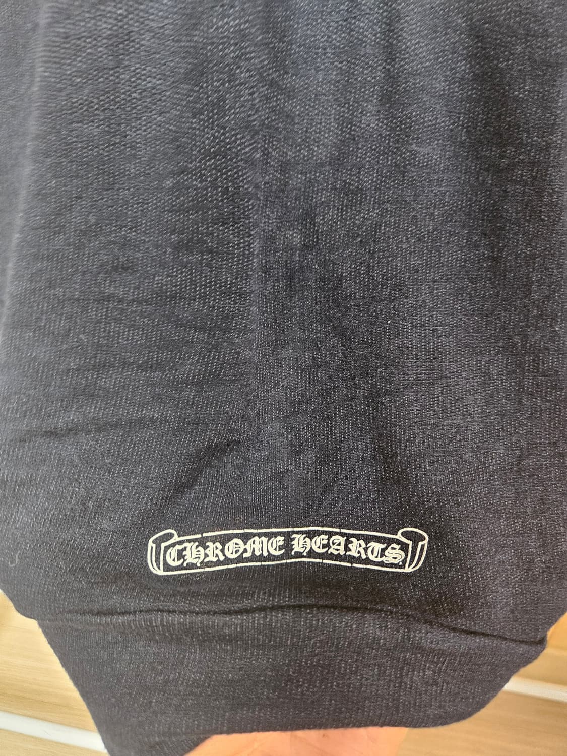 [M] 크롬하츠 세메터리 니트 후드집업 상품이미지3