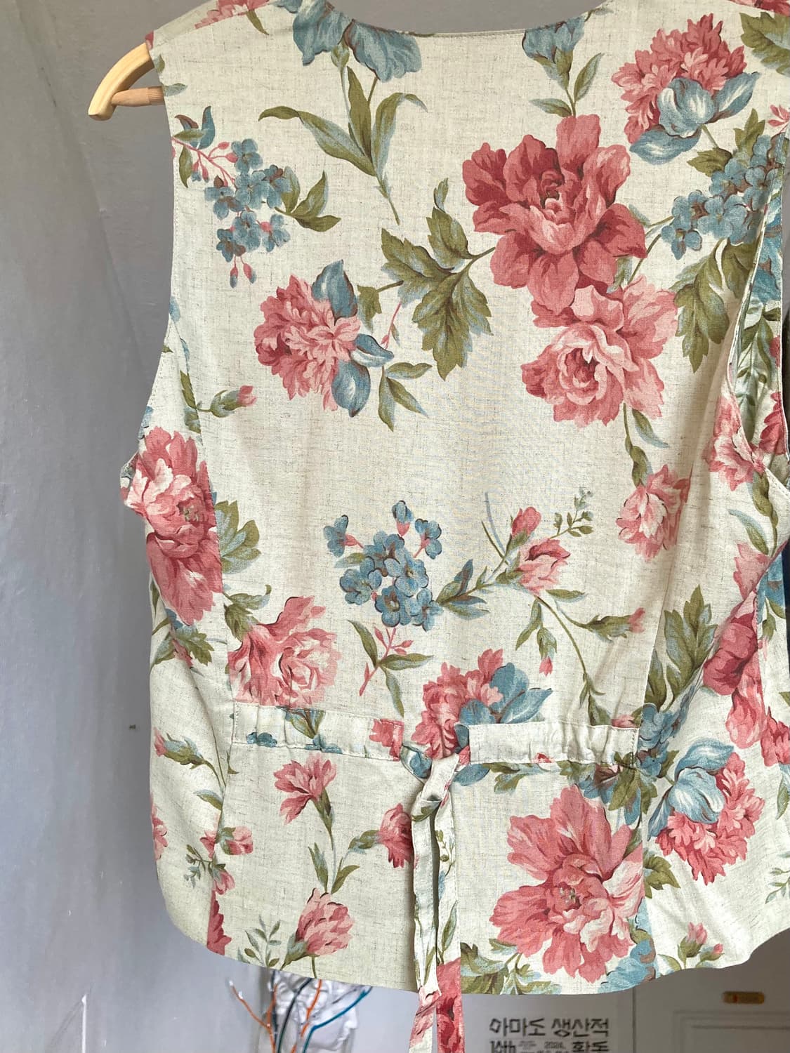 KEITH 리넨 실크 플라워 베스트 상품이미지6