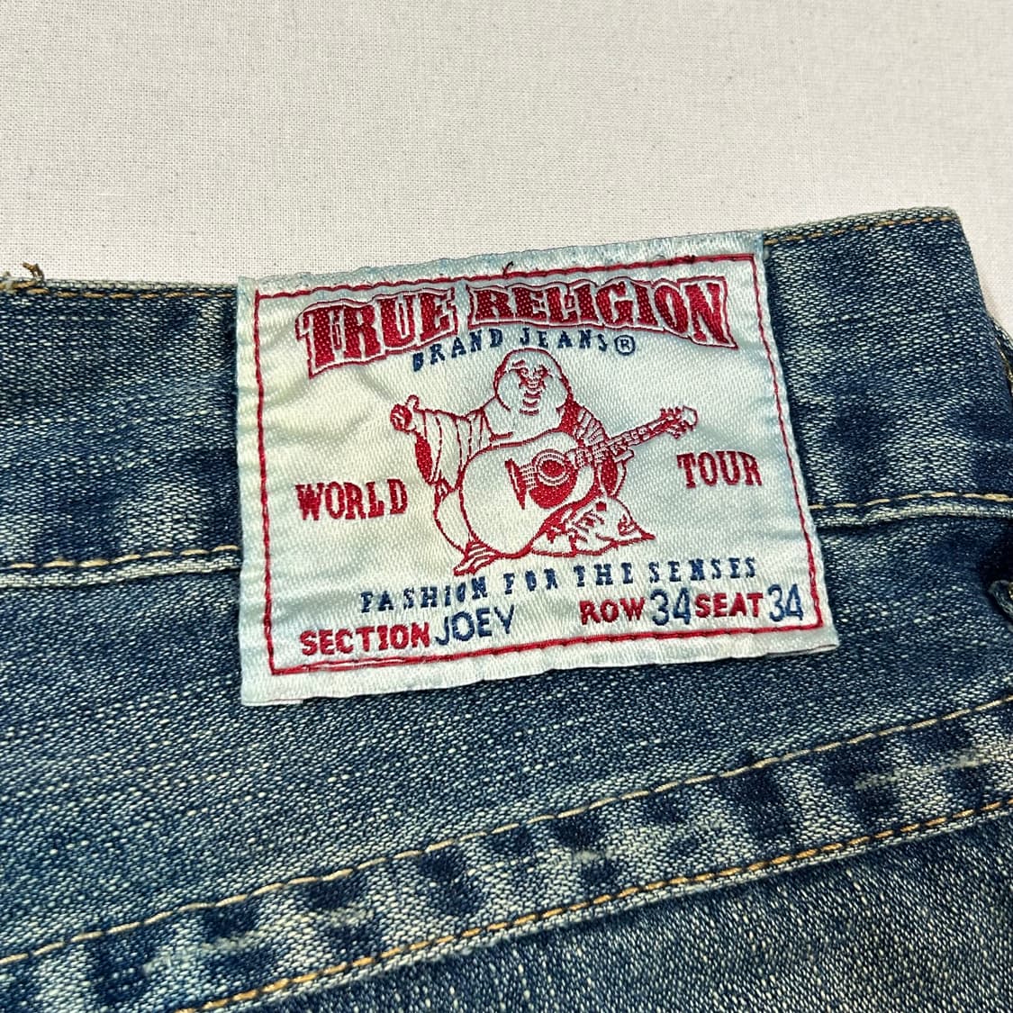 35inch) 트루릴리전 USA 조이 부츠컷 데님 청바지 상품이미지4