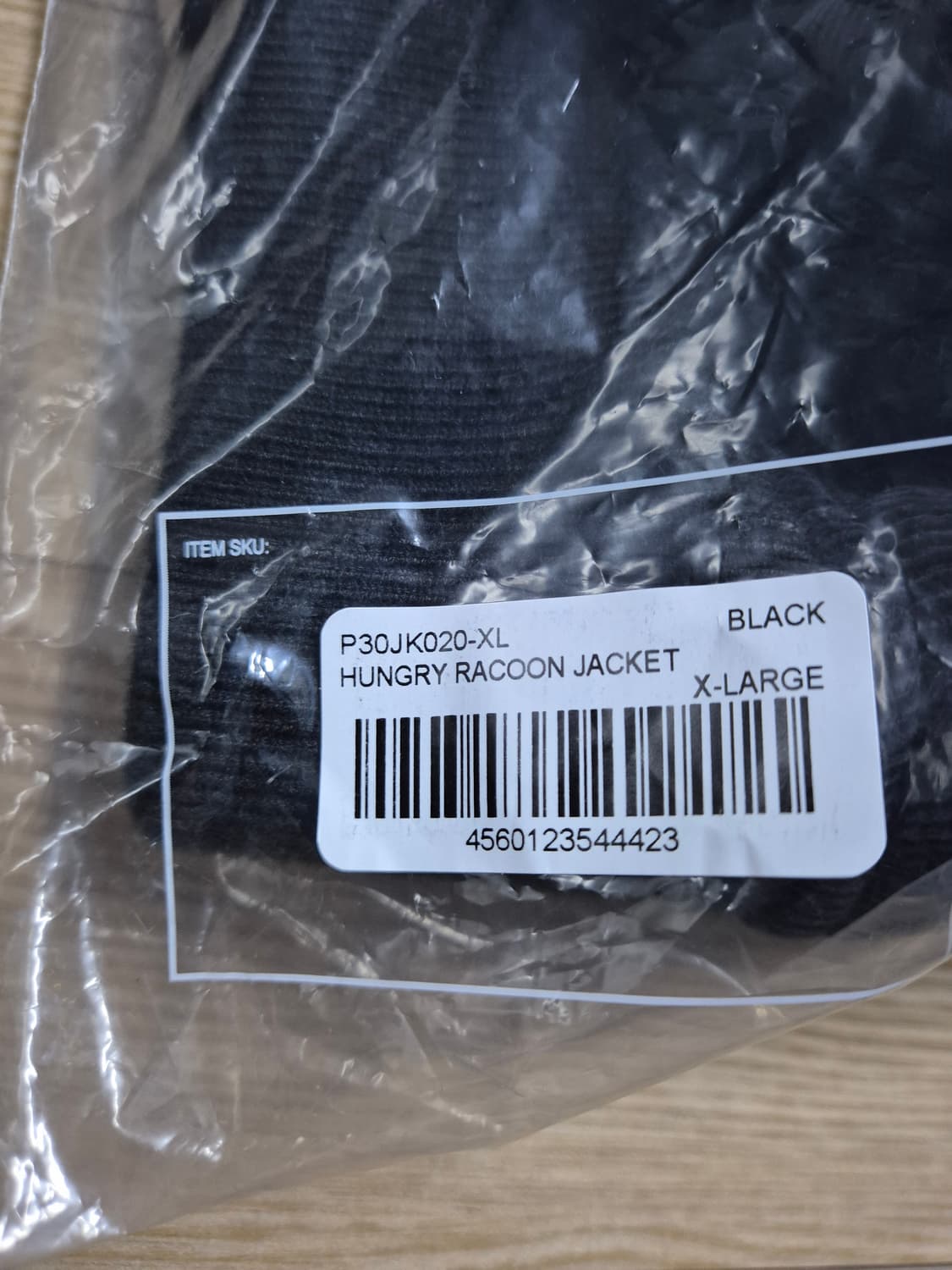 [XL] 팔라스 헝그리 라쿤 자켓 블랙 미시착 새상품 상품이미지4