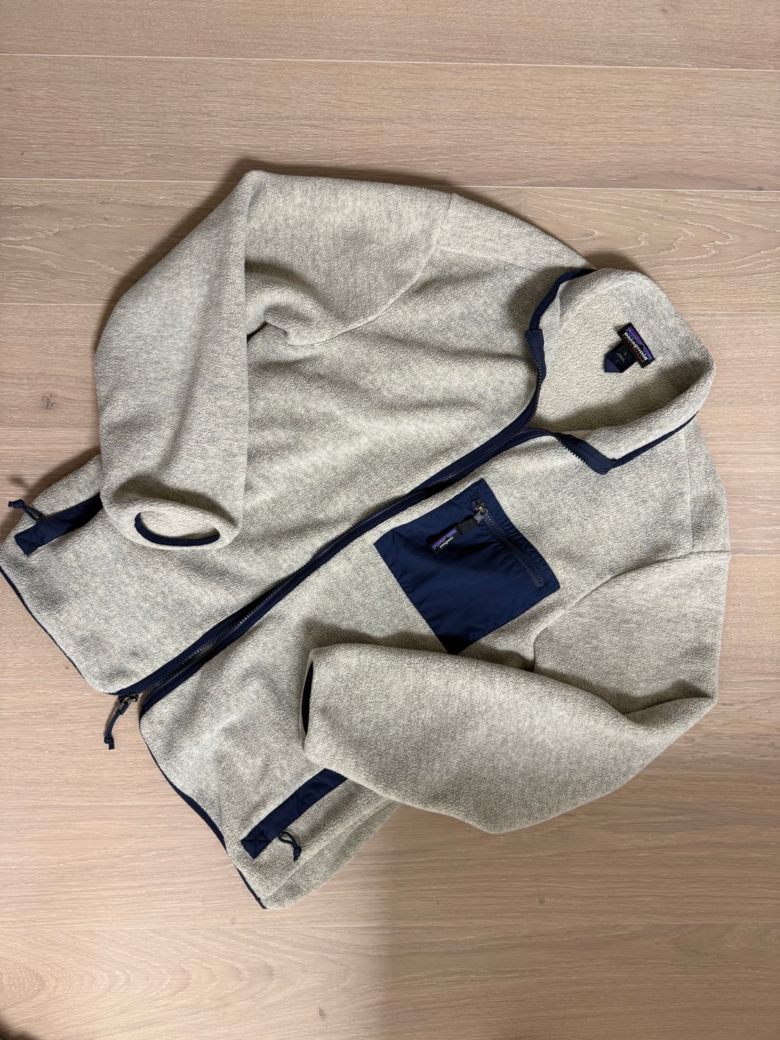 파타고니아 신칠라 집업 자켓 오트밀 헤더 L 상품이미지1