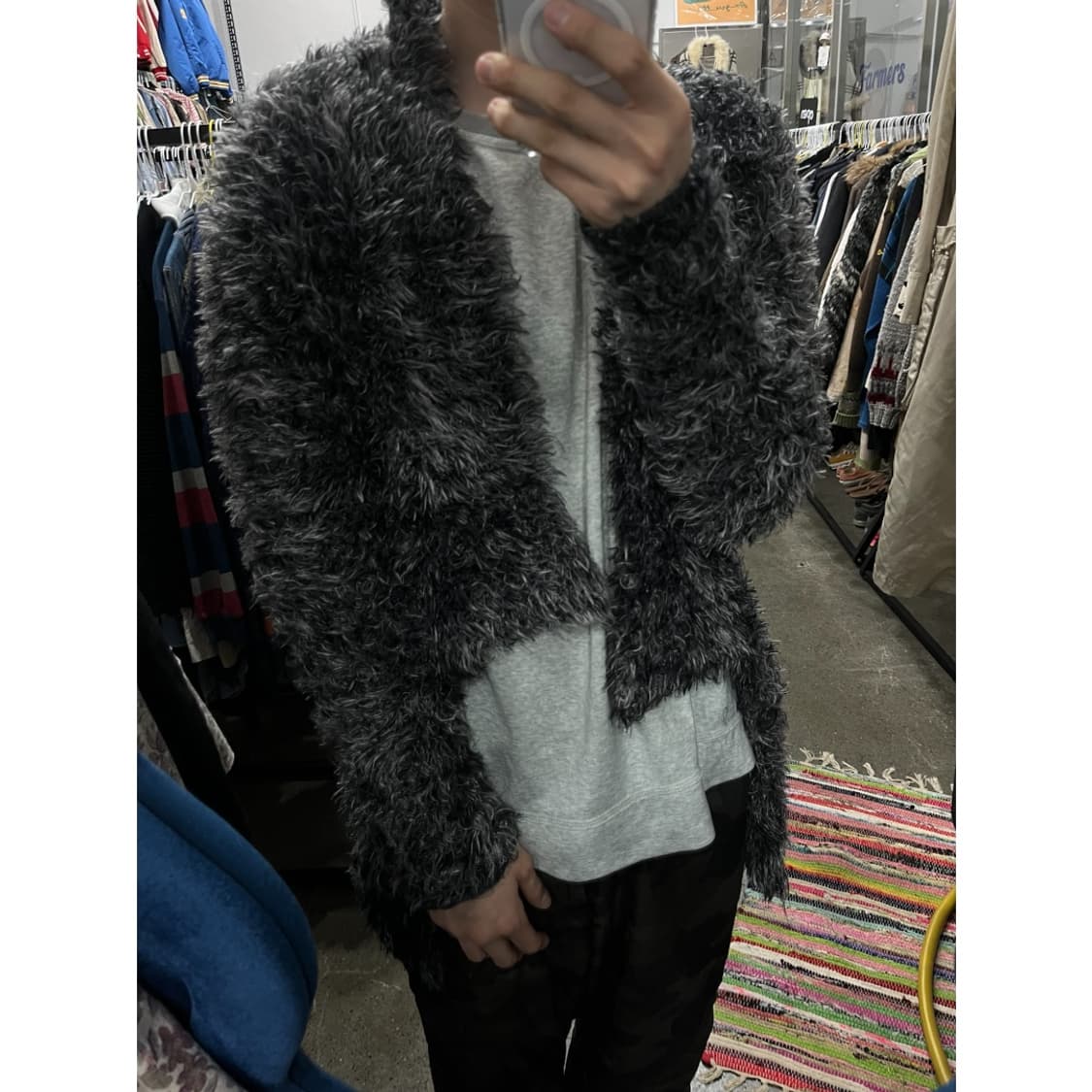 토네이도마트 페더얀 퍼 가디건 미사용품 상품이미지4