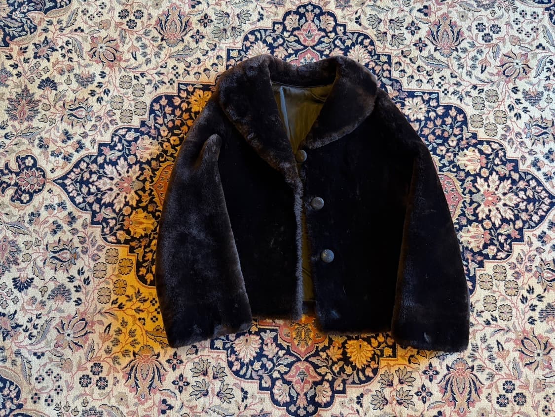 VTG 프렌치 모피자켓 여성66 상품이미지1