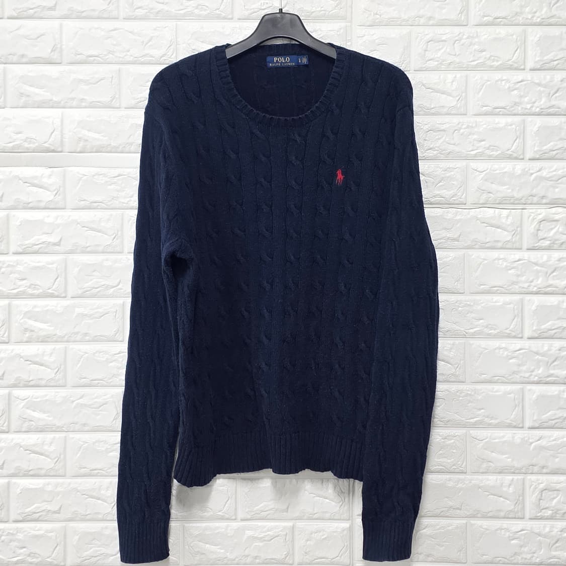 택포// 폴로 랄프로렌 케이블 니트 L 상품이미지1