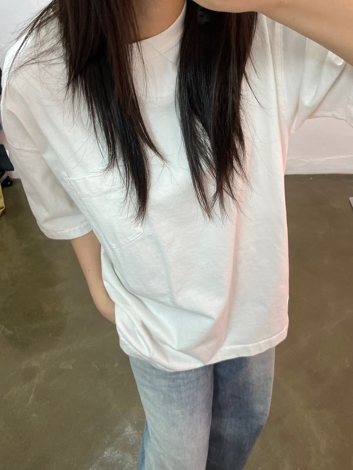 CAMBER 화이트 포켓 반팔 티셔츠 X-LARGE 상품이미지3