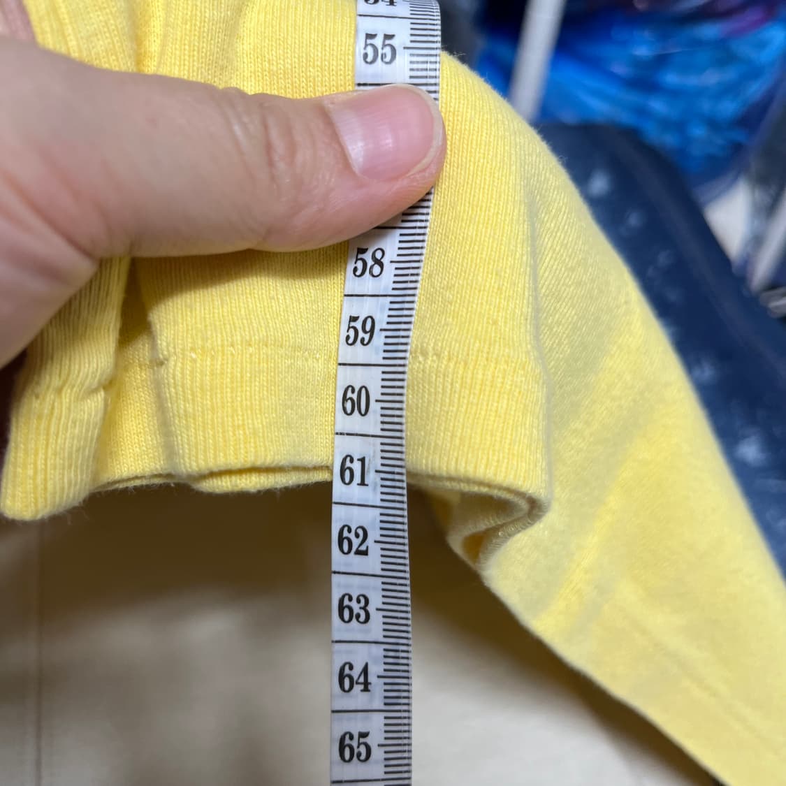 폴로 랄프로렌 반팔 티셔츠 옐로우 m 상품이미지5