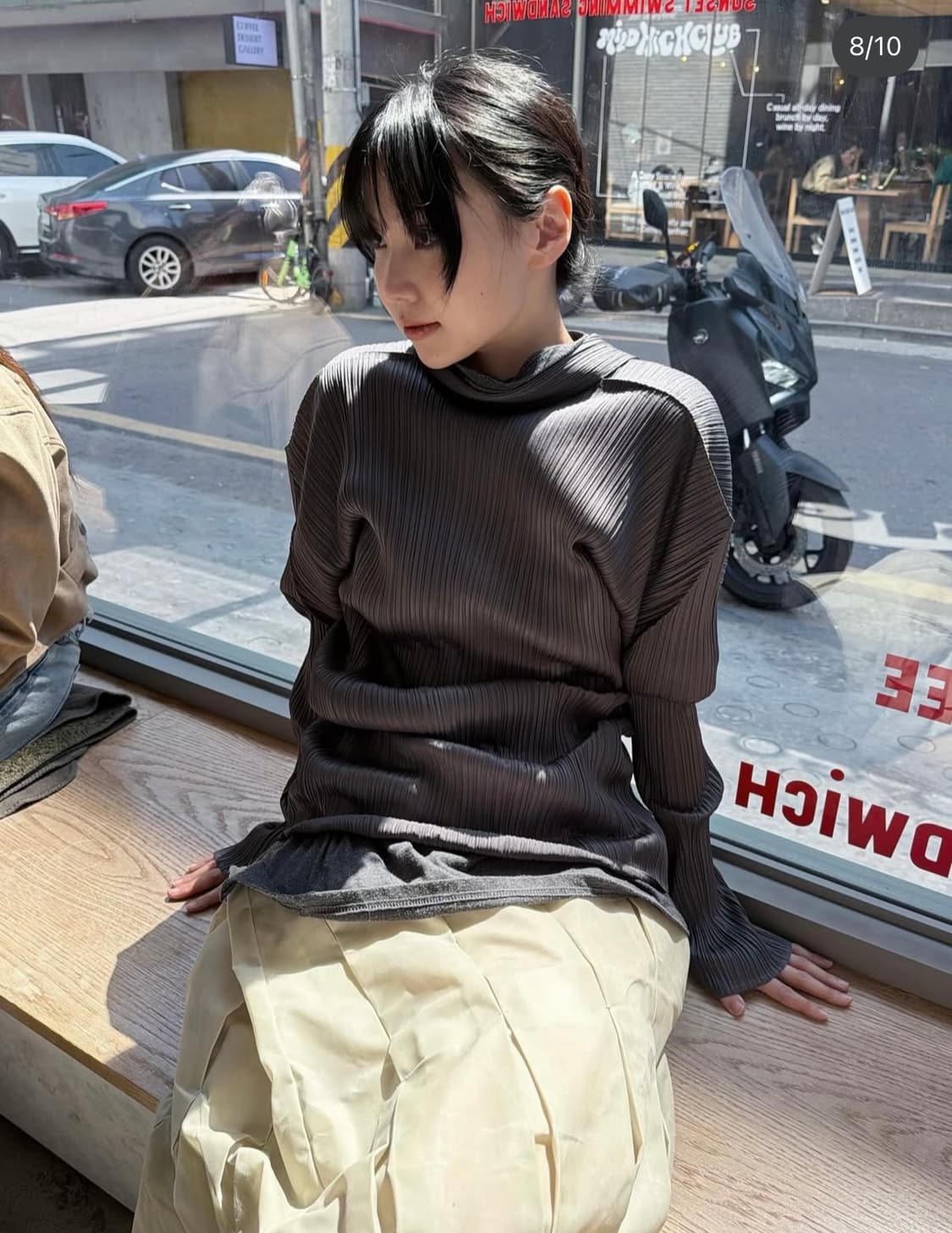 에옹쓰 STTS Pleats Skirt 상품이미지3