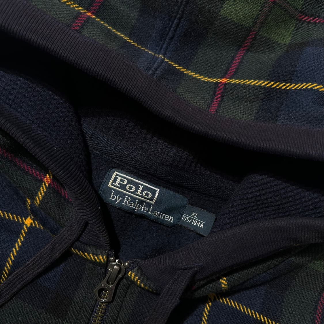 폴로 랄프로렌 빅포니 블랙와치 타탄체크 써멀 후드집업 상품이미지5