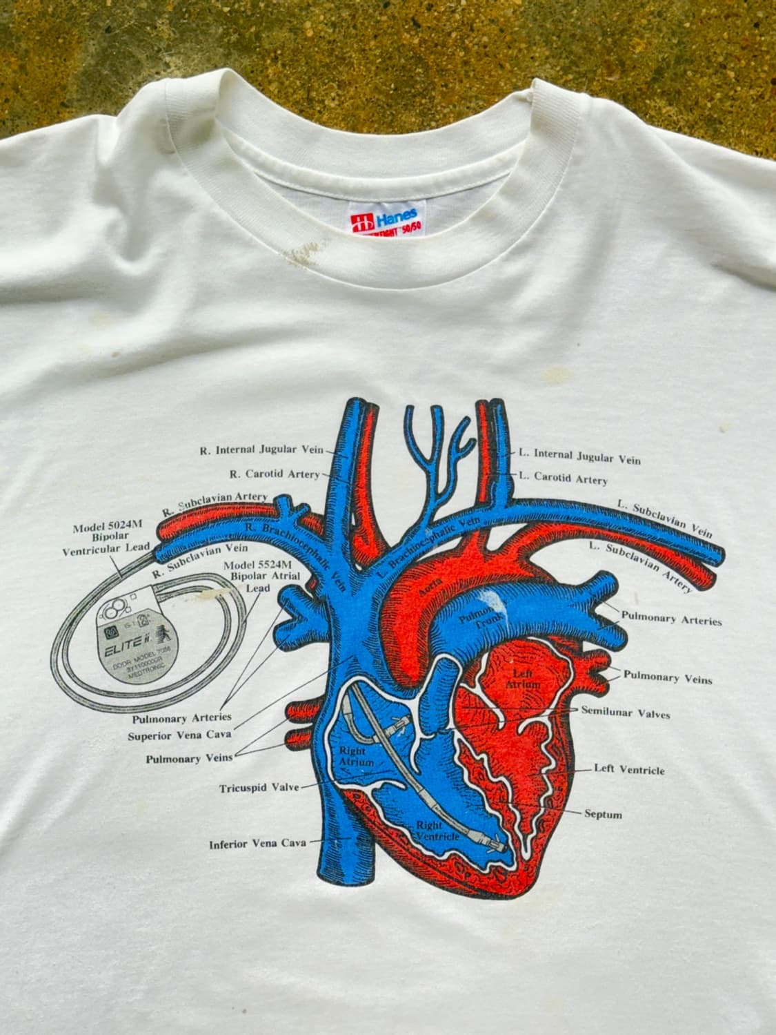 90s VINTAGE HEART T-SHIRTS 상품이미지1