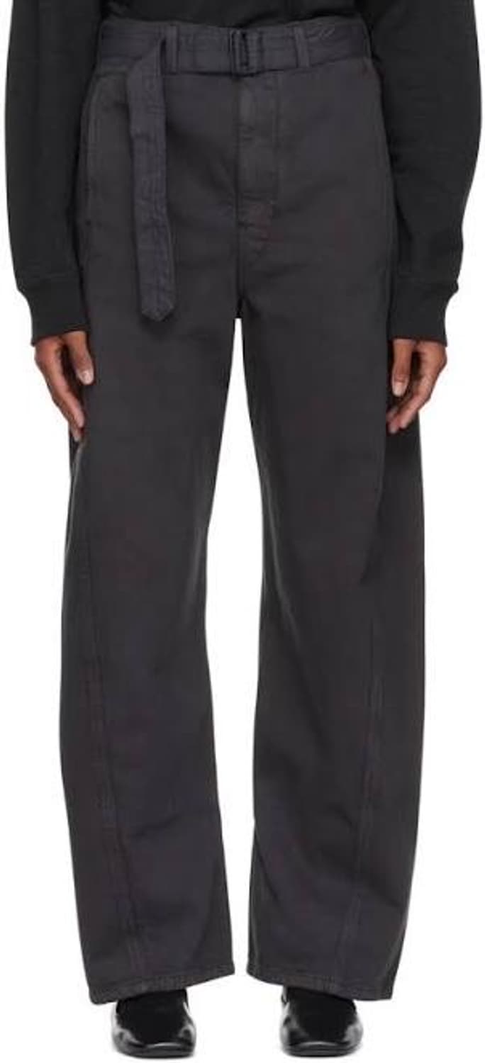 [L] 르메르 트위스트 벨티드 팬츠 징크 zinc 판매합니다 상품이미지2