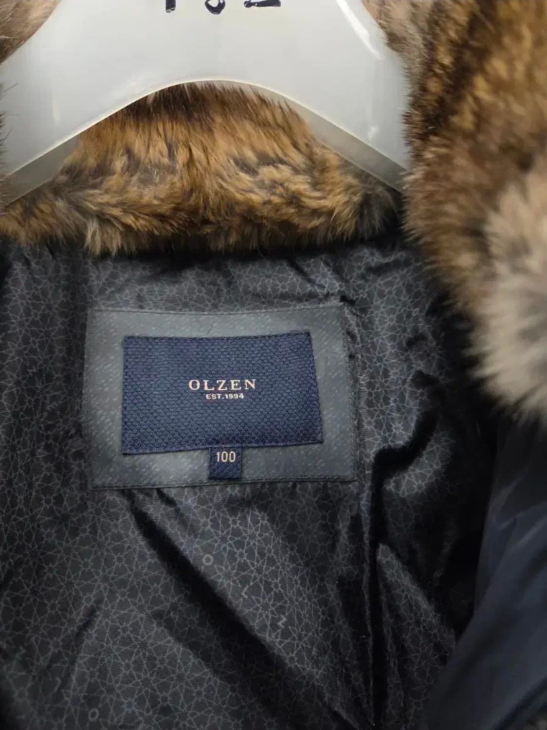 여성 100 올젠 토끼털 구스다운 퀄팅 점퍼 자켓 상품이미지5