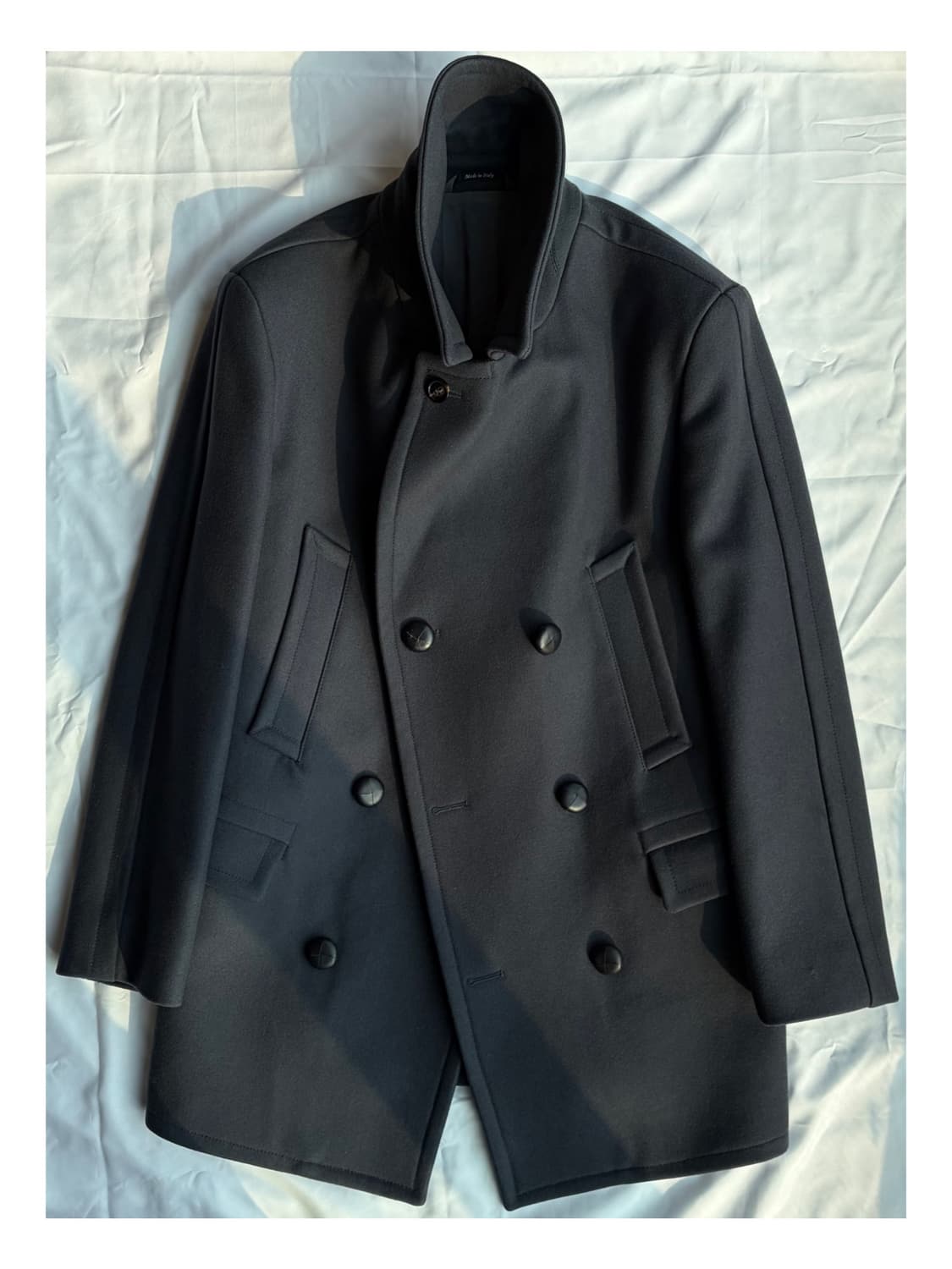 마르지엘라 컬렉션 헤비 울 피코트 자켓 아카이브 아티저널 밀리터리 상품이미지3