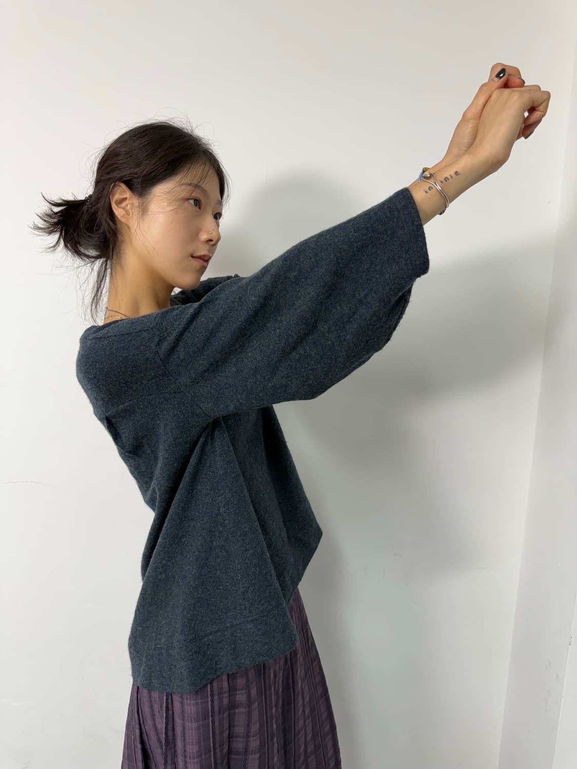 kapital loose boat neck knit 상품이미지4