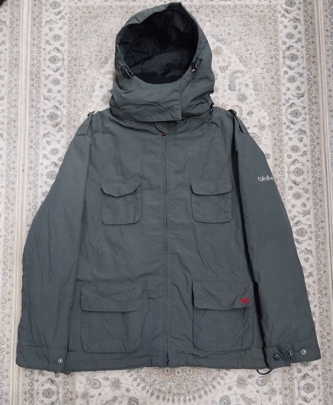 퀵실버 후드 포켓 자켓 90  (사이즈크게나옴 ) (후드분리됨) 상품이미지1