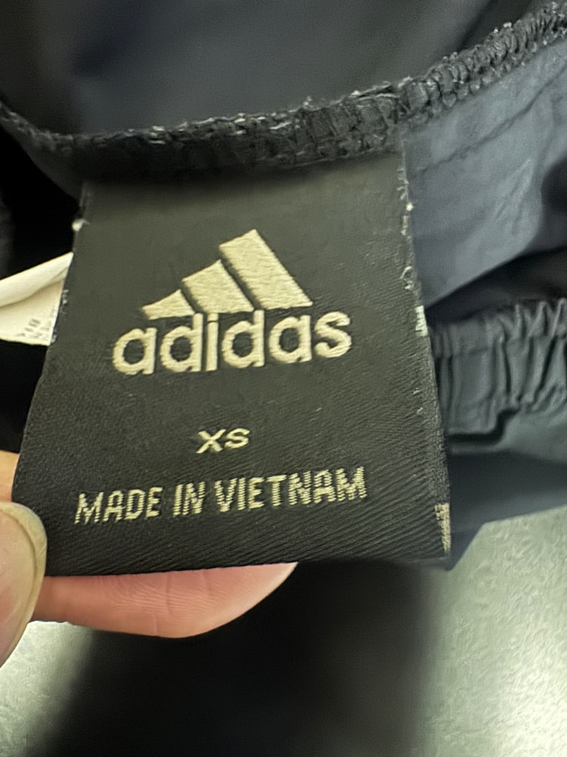 여성 아디다스 오리지널 로고 기능성 트레이닝 반바지 xs 블랙 상품이미지3