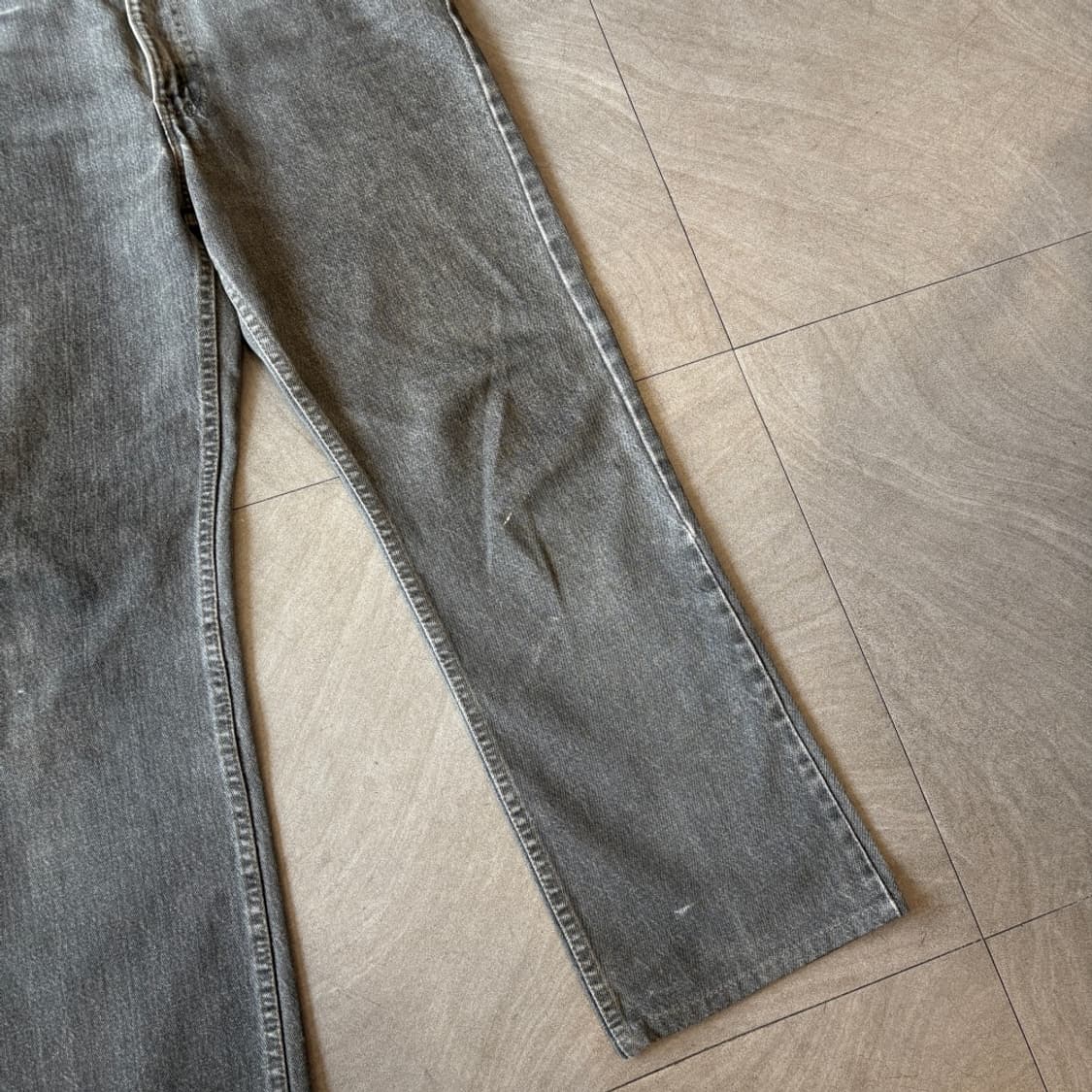 95년 미국 생산 리바이스 517 그레이 청바지  상품이미지3