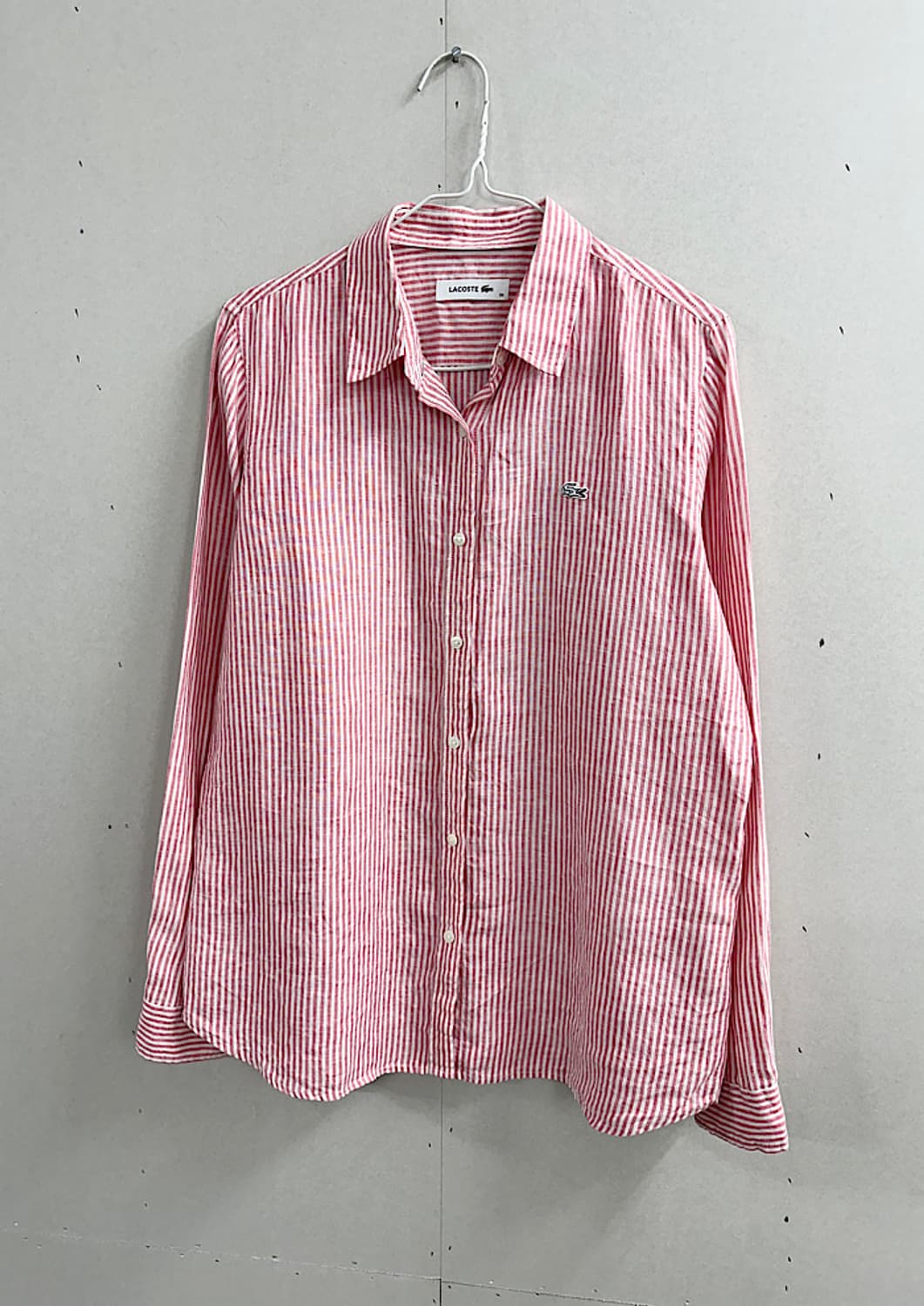 라코스테 린넨100% 셔츠 L  상품이미지1